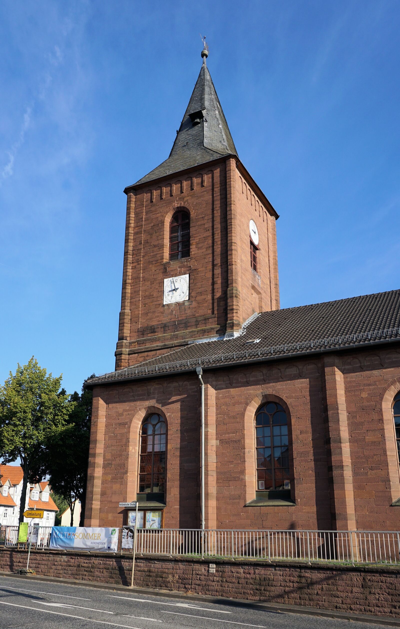 Sony a6000 sample photo. Calden, church, tower photography