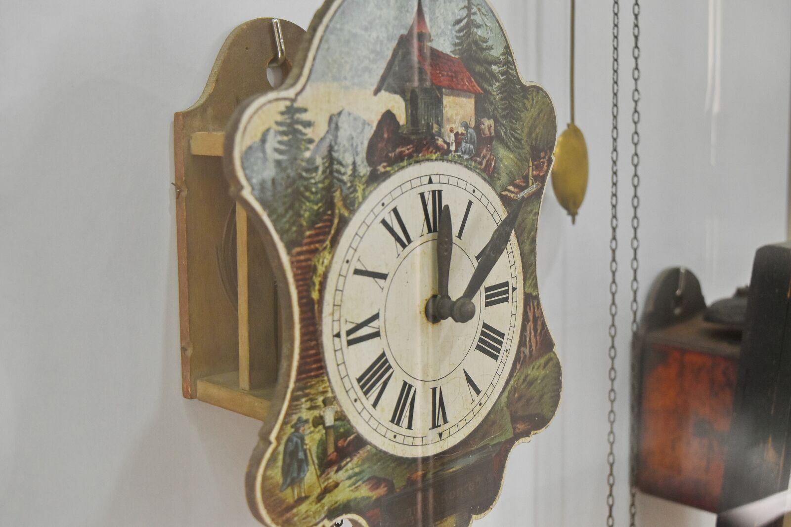 Nikon D5500 sample photo. Analog clock, mechanical, mechanism photography