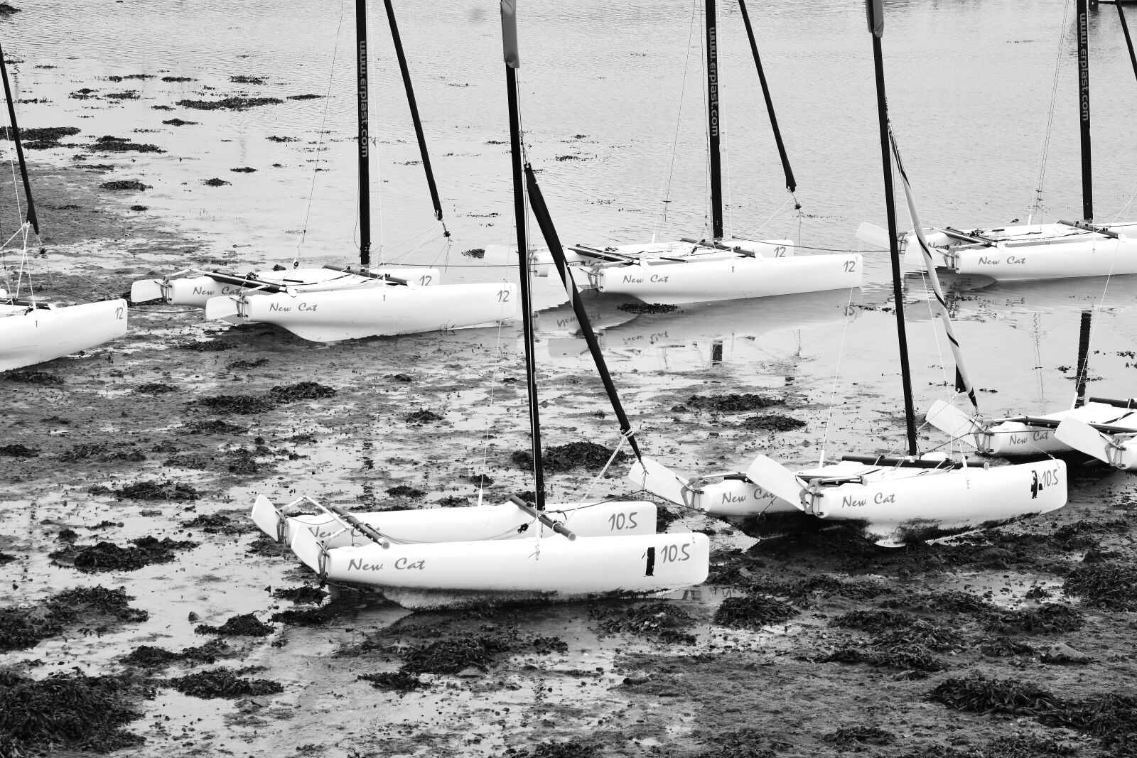 Nikon D5200 sample photo. Basse, maree, bateau, de photography