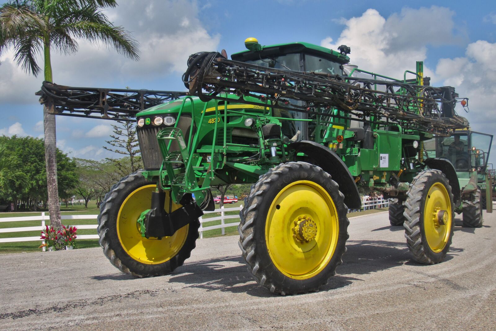 Canon PowerShot SX530 HS sample photo. Sprayer, john deere, herbicide photography