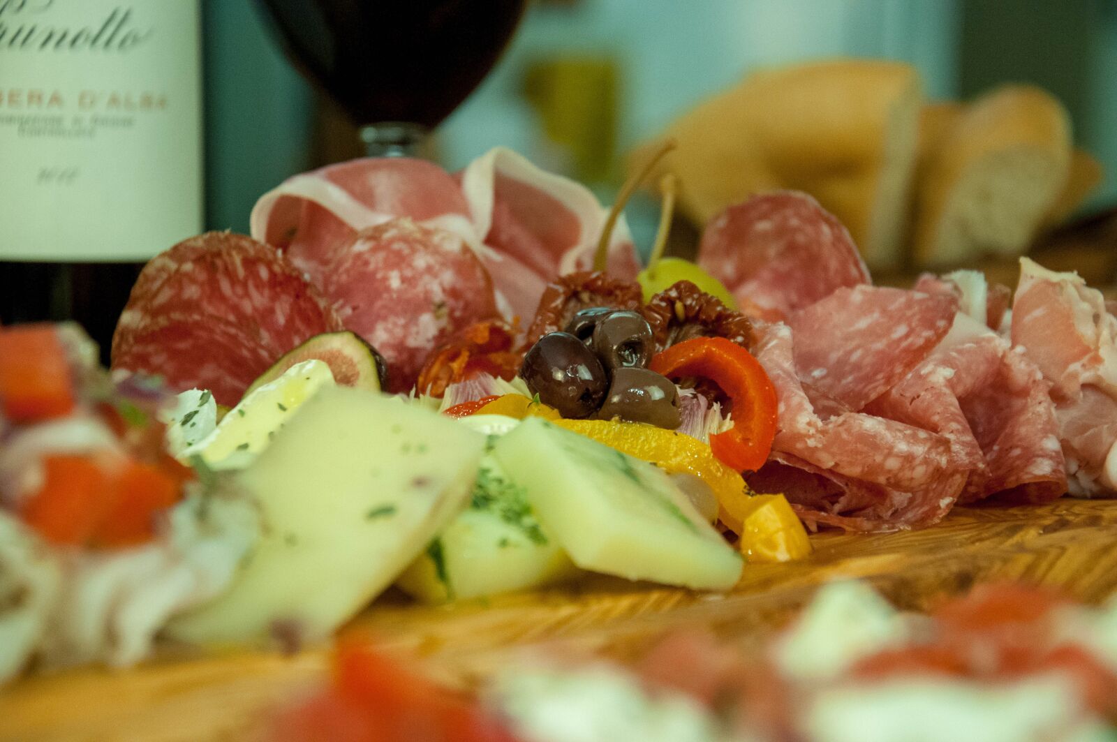 Nikon D90 sample photo. Antipasti, misto, italy photography