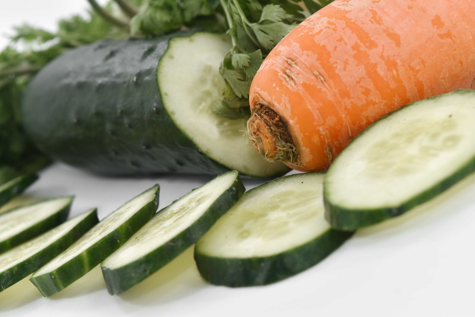 Nikon D5500 sample photo. Antioxidant, carbohydrate, carrot, cucumber photography