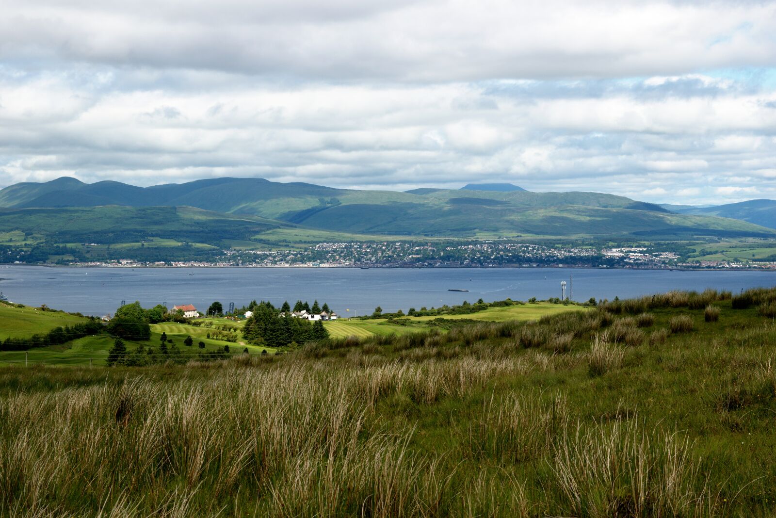 Nikon D5500 sample photo. River clyde, hills, landscape photography