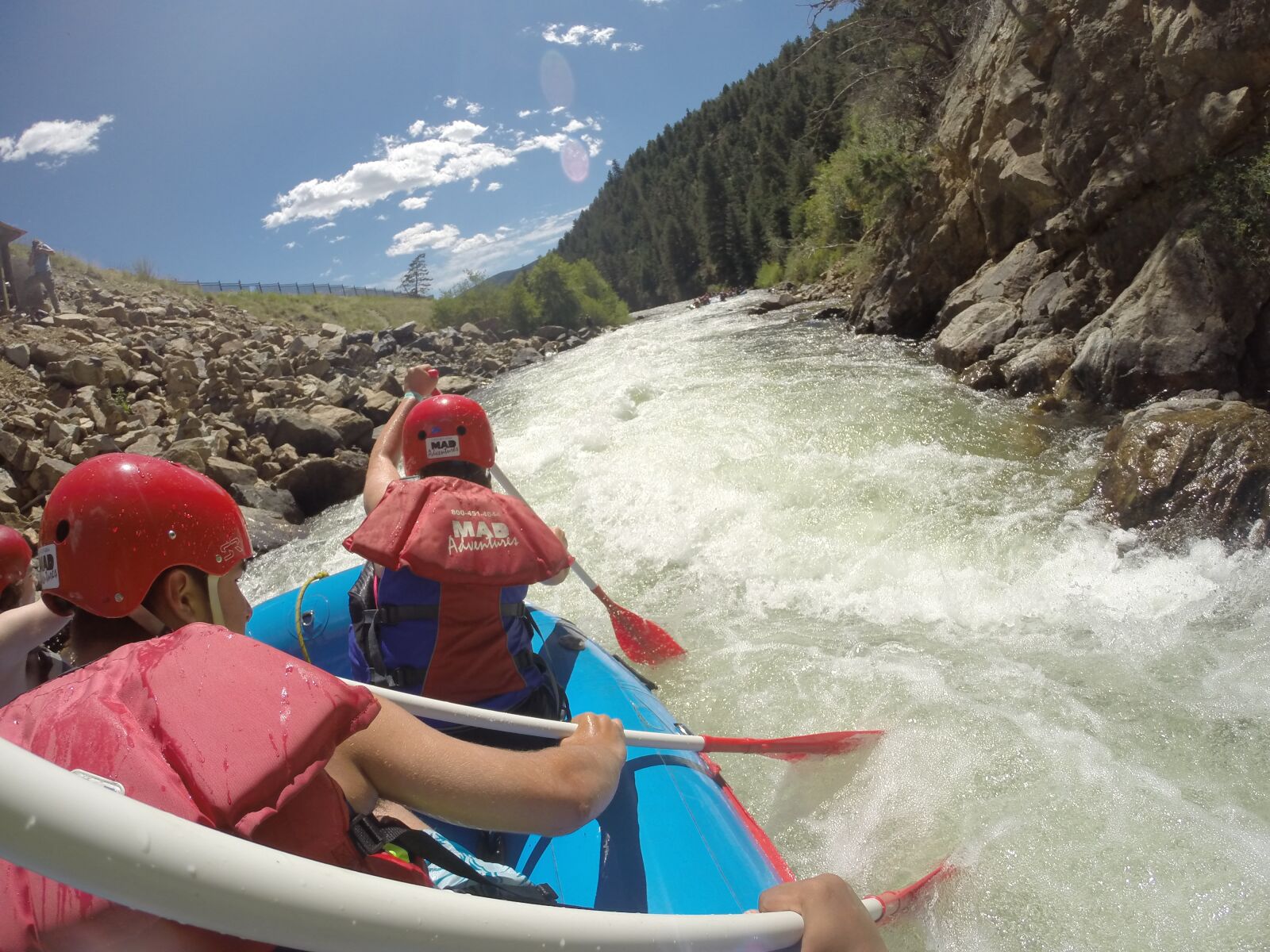 GoPro HERO3+ Black Edition sample photo. Whitewater, rafting, river photography