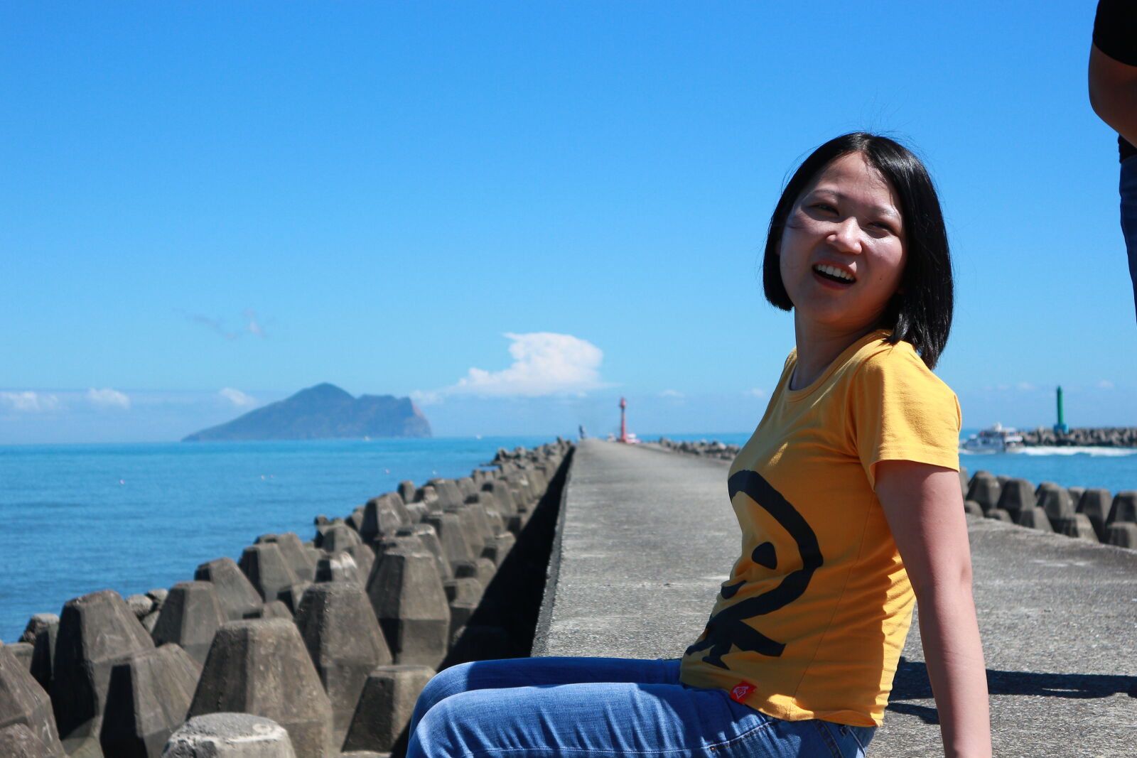 Canon EOS M sample photo. Portrait, of, smiling, woman photography