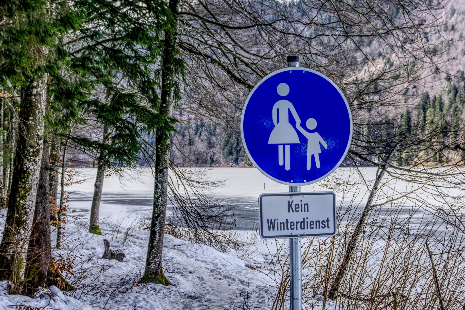 Sony a6000 sample photo. Traffic sign, pedestrian, flatly photography