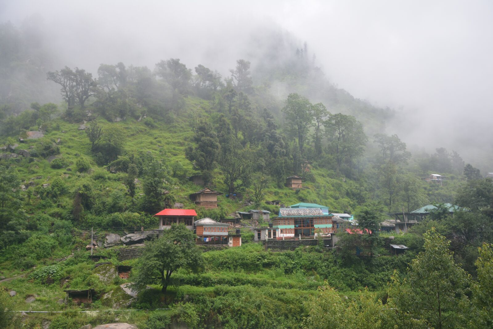 Nikon D7100 sample photo. Village, cloud, landscape photography