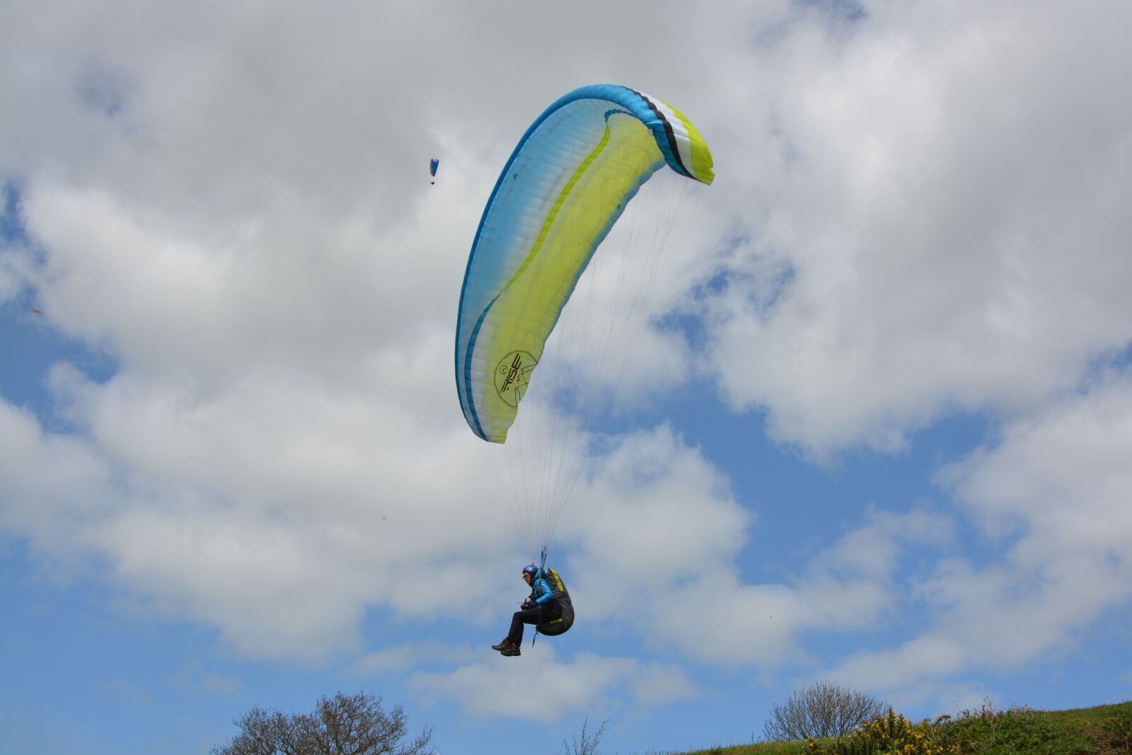 Nikon D5200 sample photo. Paragliding, paraglider, sky photography