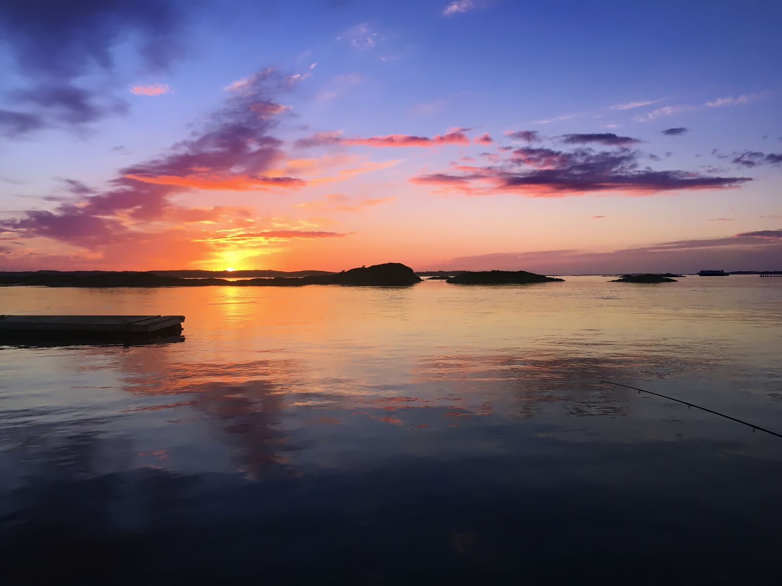 Apple iPhone 6s sample photo. Norway, midnight sun, fish photography