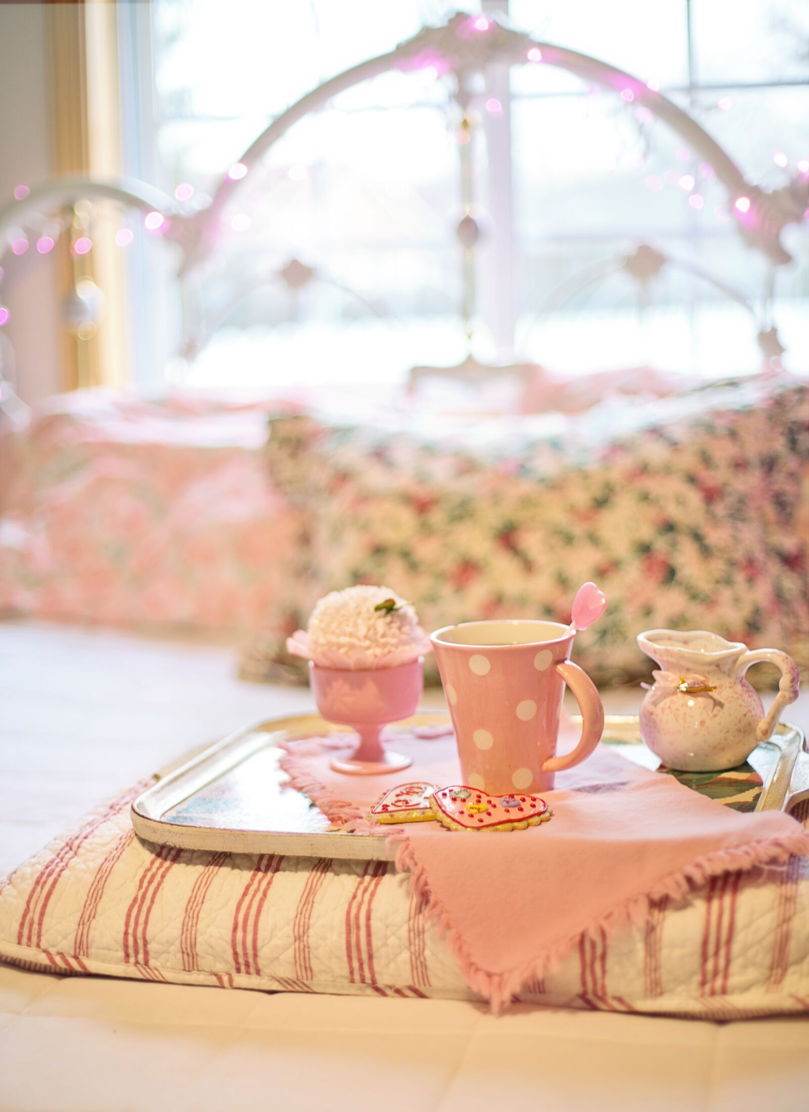 Canon EF 50mm F1.4 USM sample photo. Tea, bed, breakfast photography