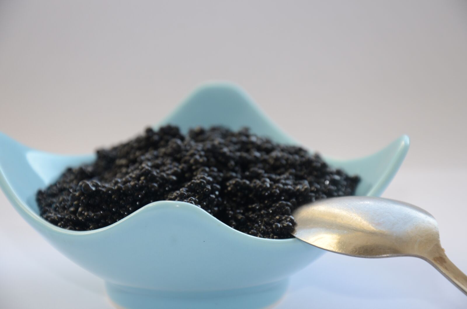 Nikon D7000 sample photo. Black caviar, caviar, cup photography