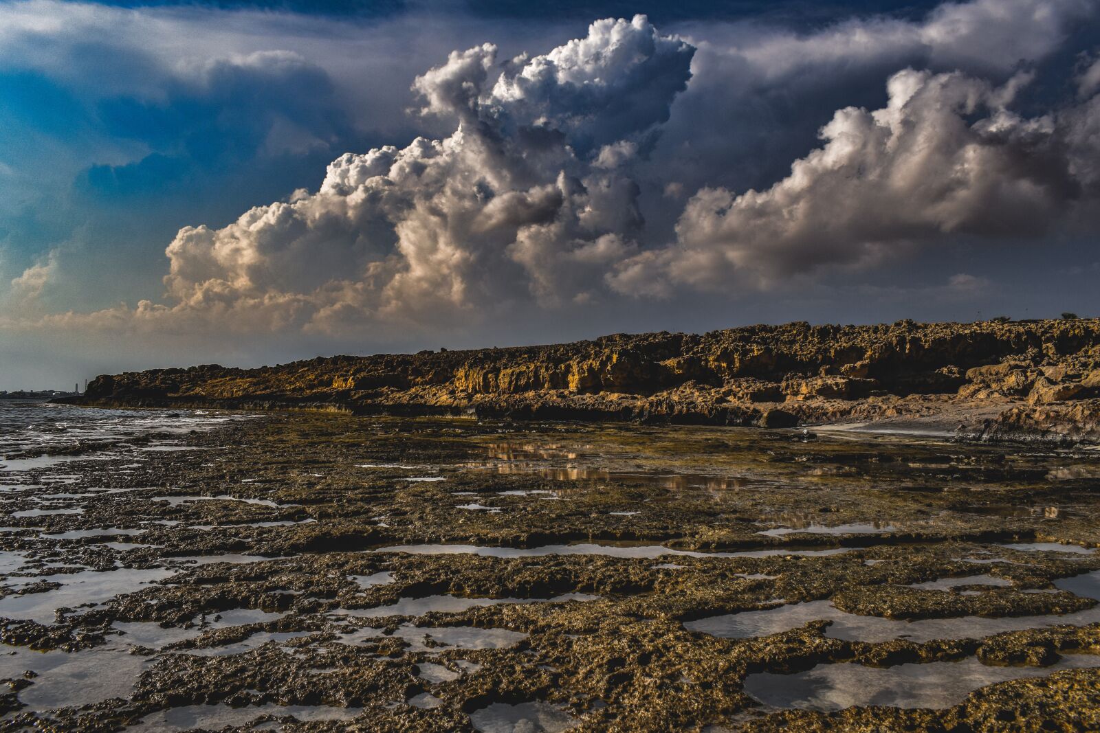 Nikon D3300 sample photo. Rocky coast, sea, sky photography