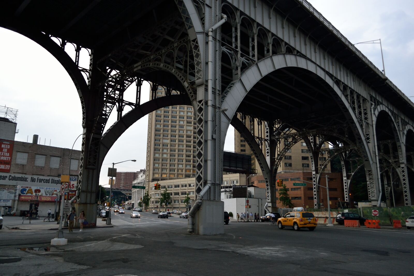 Nikon D3100 sample photo. Bridge, train tracks, overpass photography