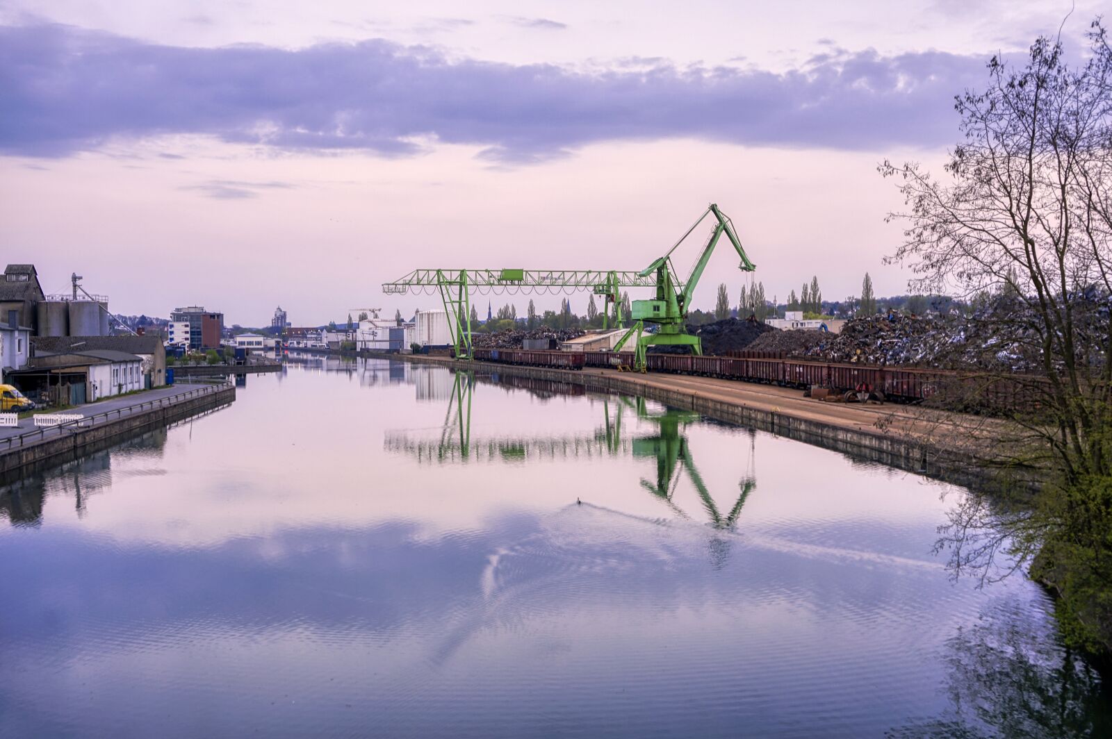 Sony a7 II + Sony FE 28-70mm F3.5-5.6 OSS sample photo. Harbour, osnabrueck, osnabrück photography