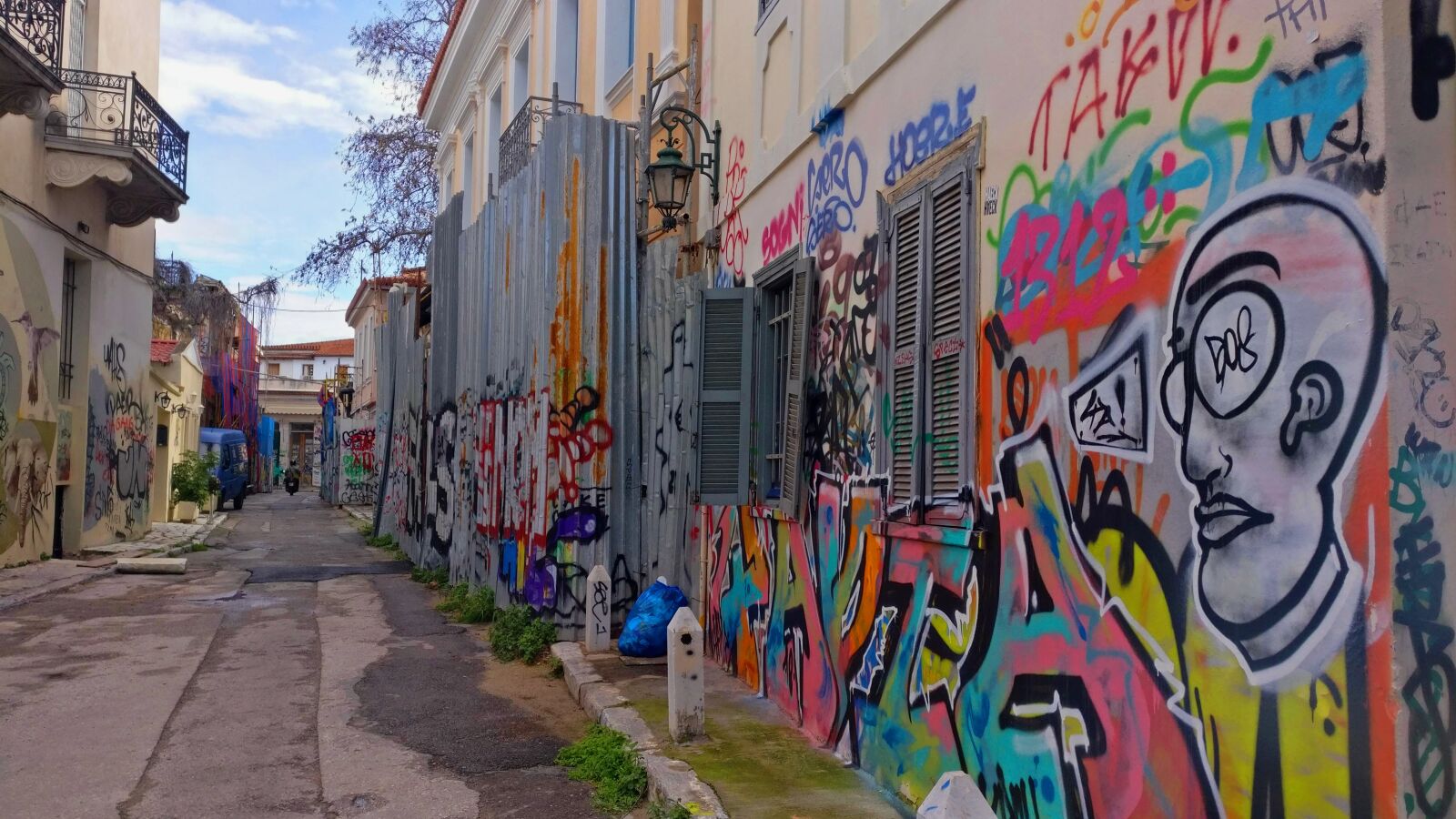OnePlus A3003 sample photo. Graffiti, wall, painting photography