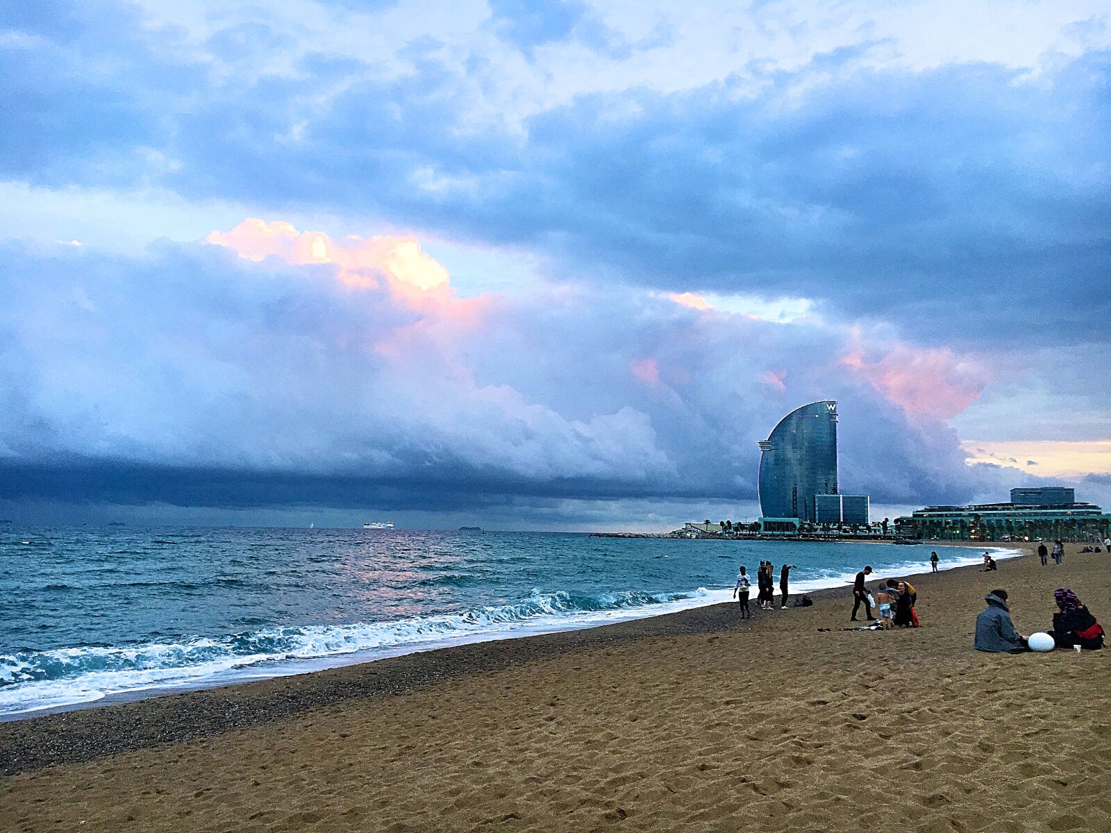 Apple iPhone 6s sample photo. Barcelona, beach, mediterranean, spain photography