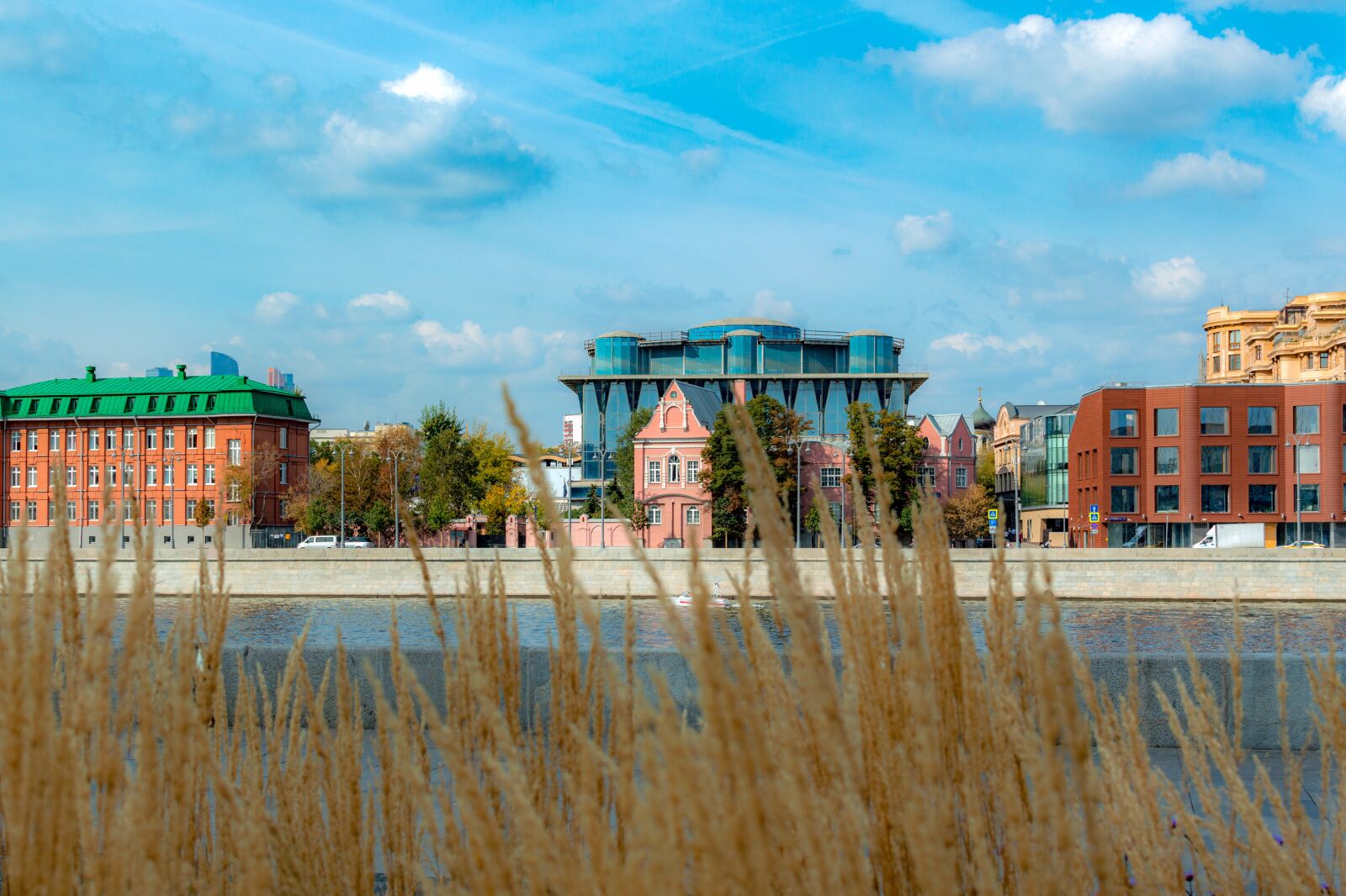 Nikon D3200 sample photo. Moscow, moskva river, park photography