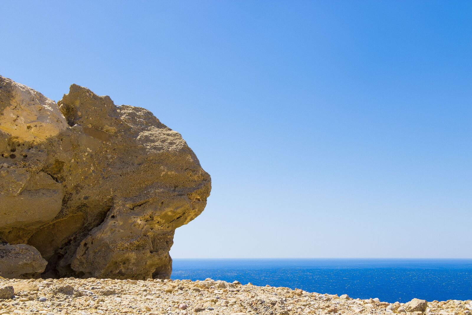 Canon EOS 80D sample photo. Crete, greece, the stones photography
