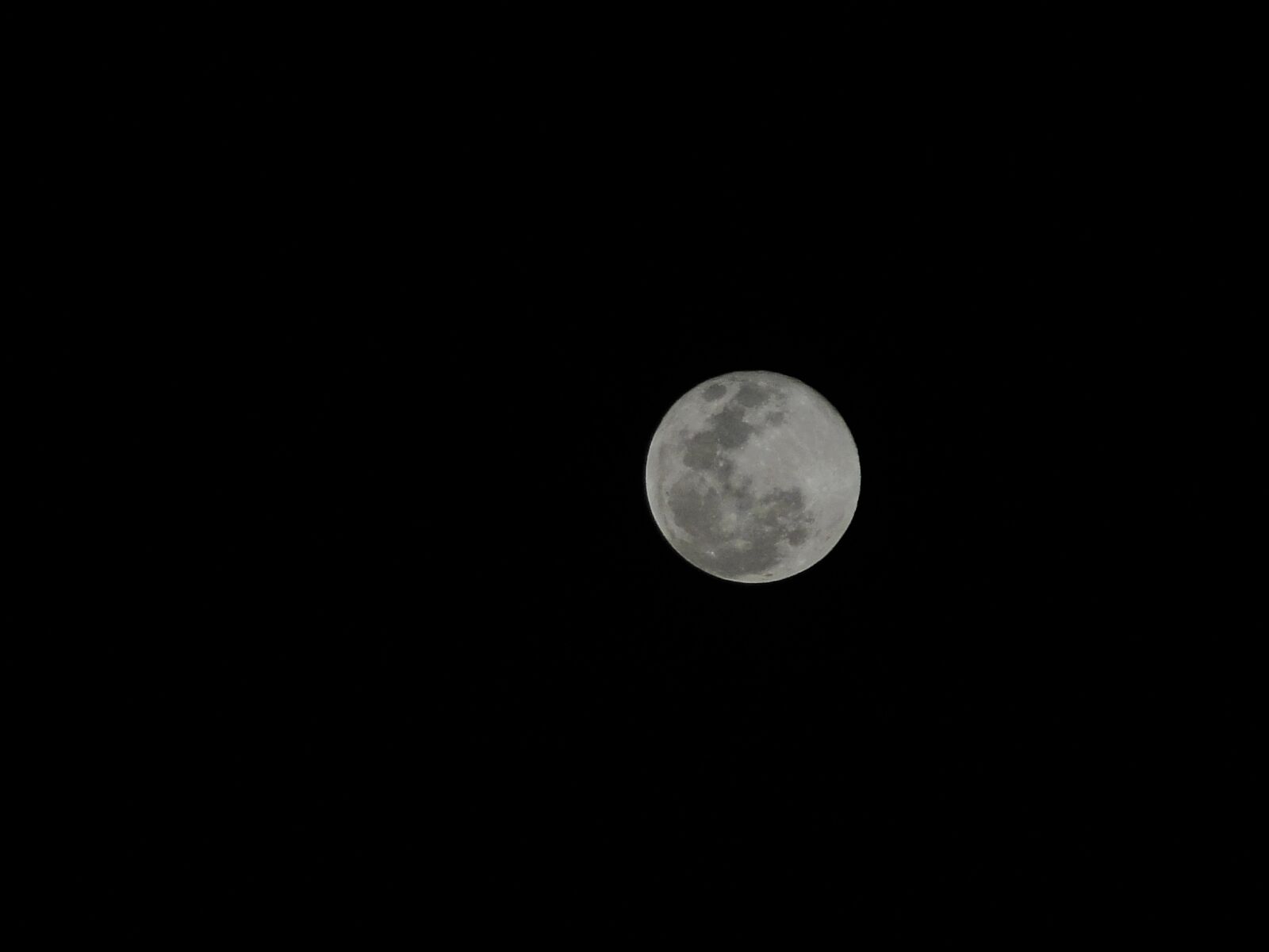 Sony Cyber-shot DSC-H20 sample photo. Moon, full moon, moon photography