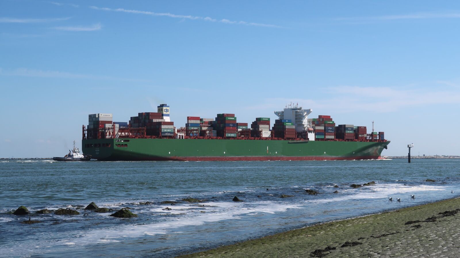 Canon PowerShot G7 X Mark II sample photo. Container ship, port, quay photography