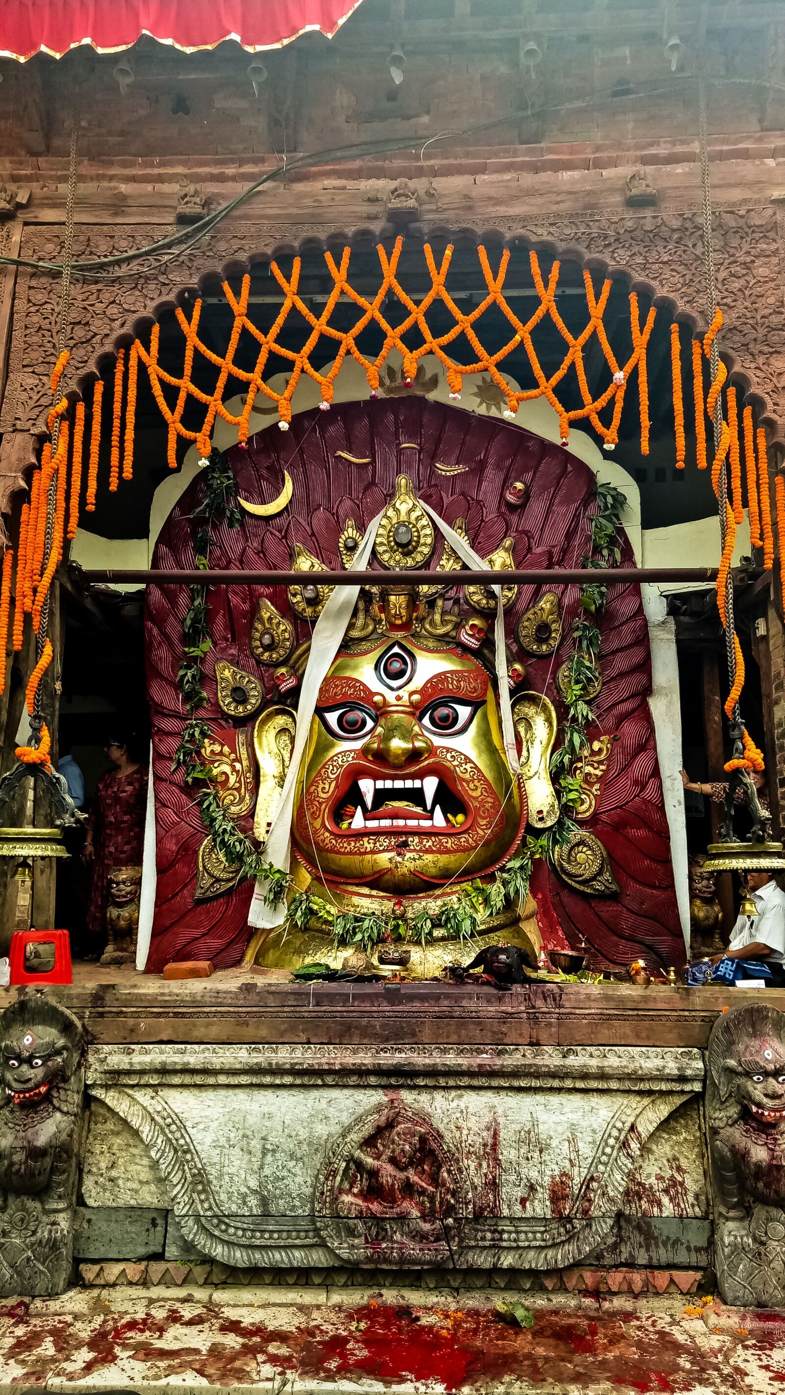 OPPO A1601 sample photo. Basantapur, nepal, asia photography