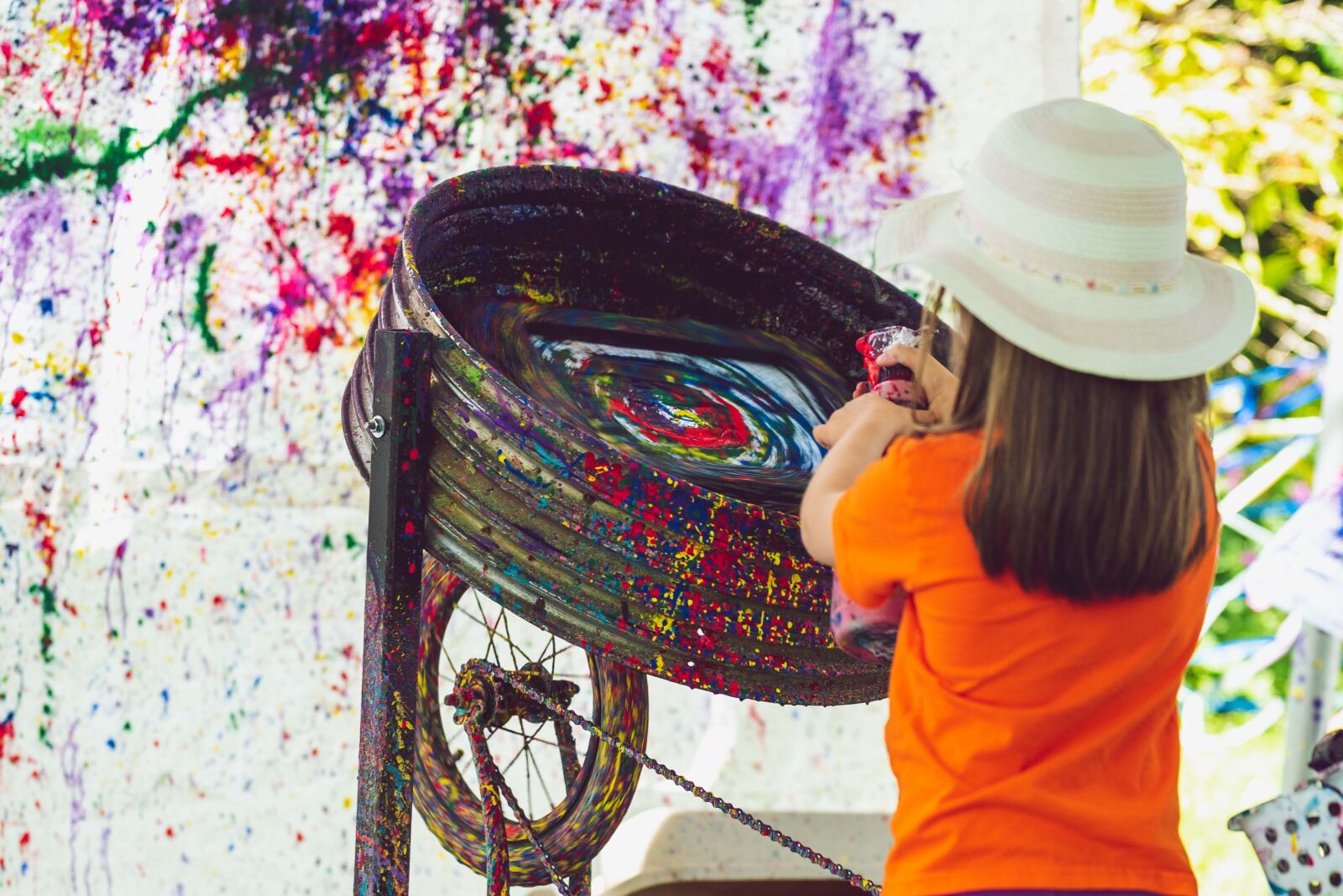 Nikon D750 sample photo. Art, spinning, twirl photography