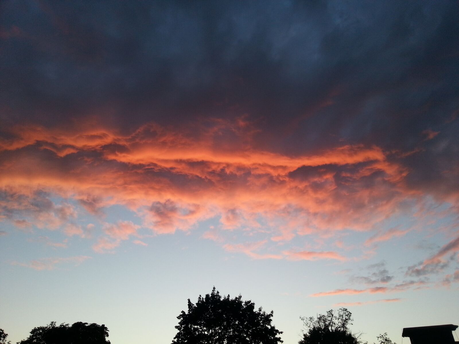 Samsung Galaxy S3 sample photo. Sky, fall, evening sky photography