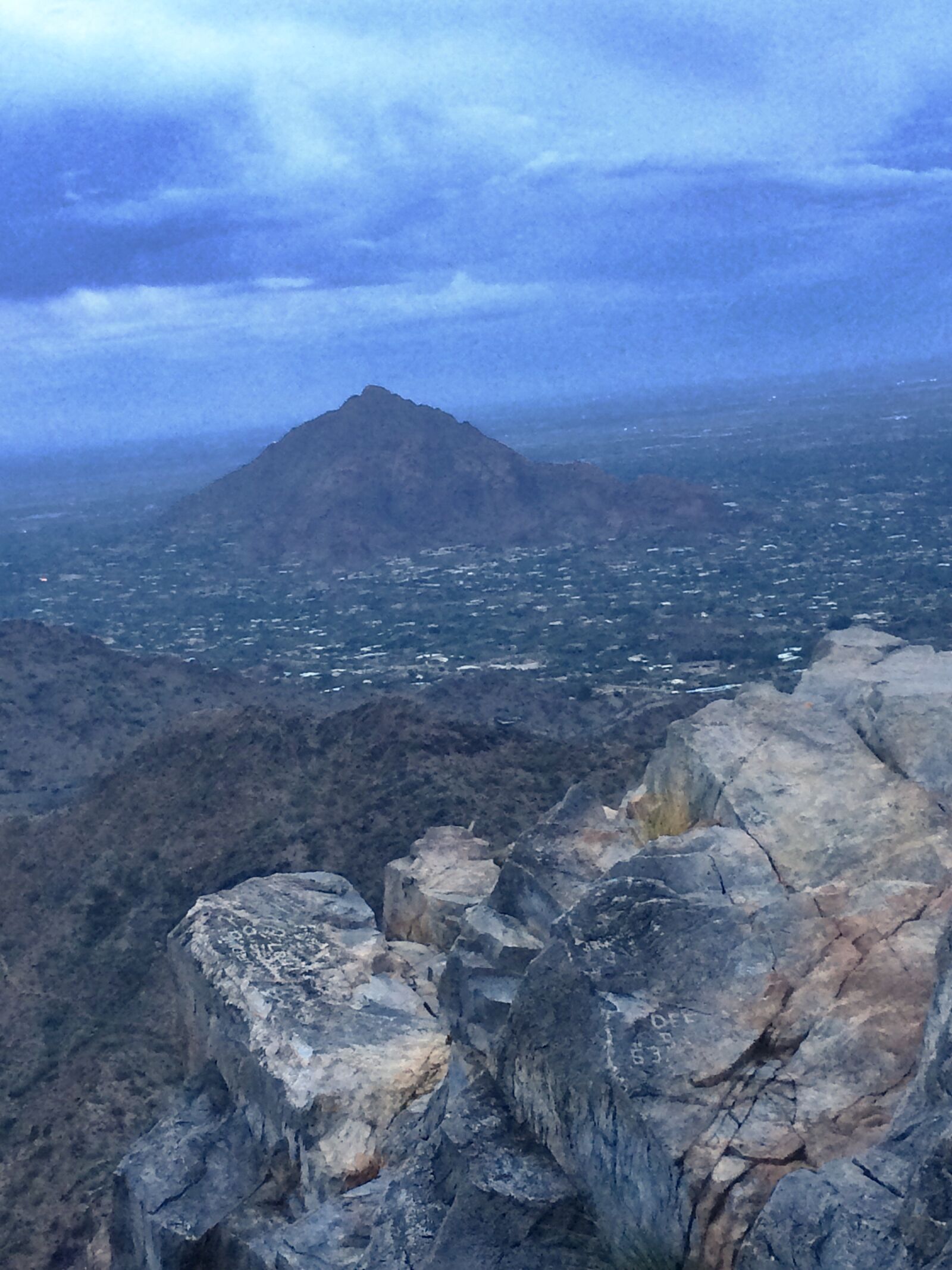 Apple iPhone 5s sample photo. Phoenix, mountain photography