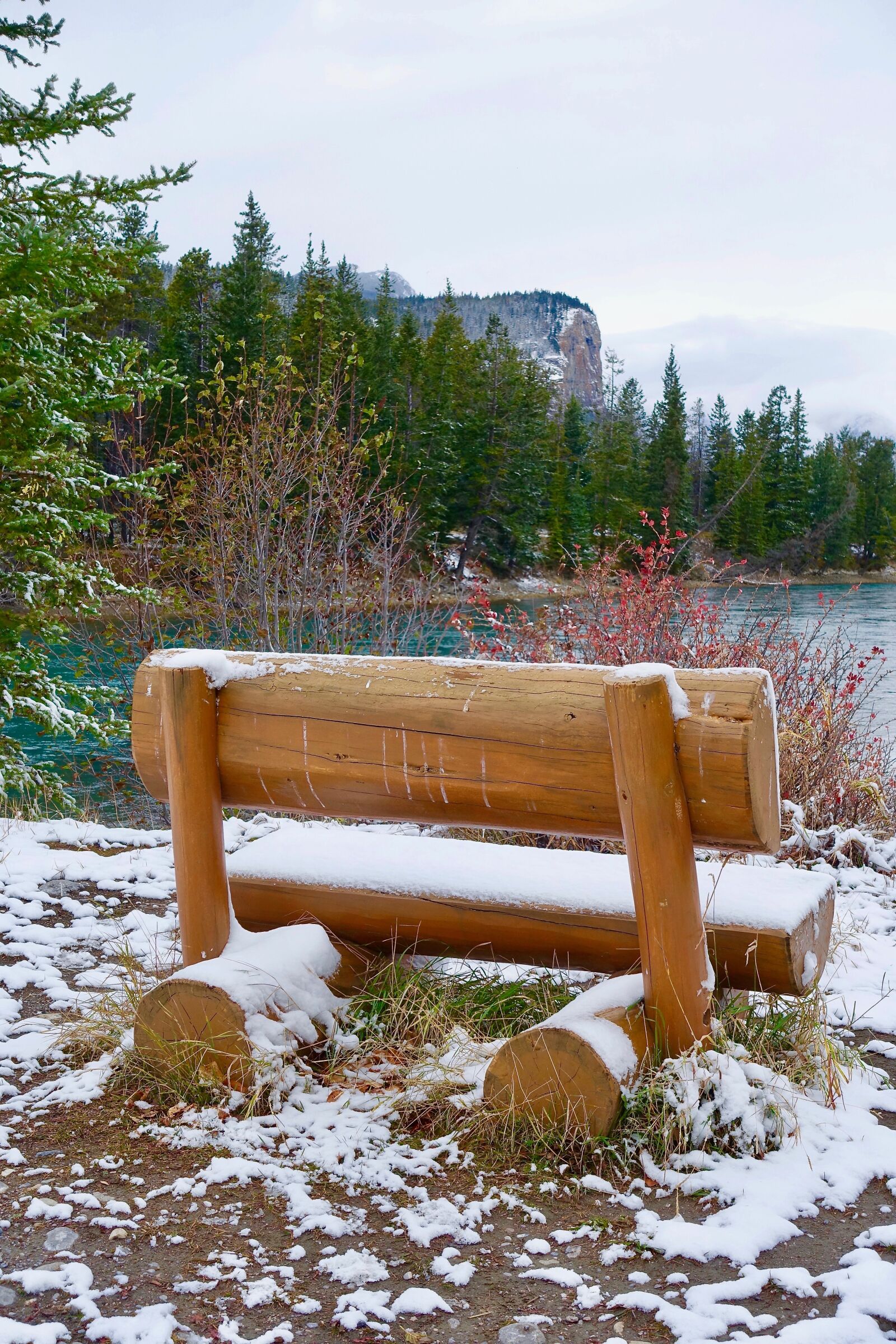 Sony Cyber-shot DSC-RX100 III sample photo. Seat, snow, wooden photography