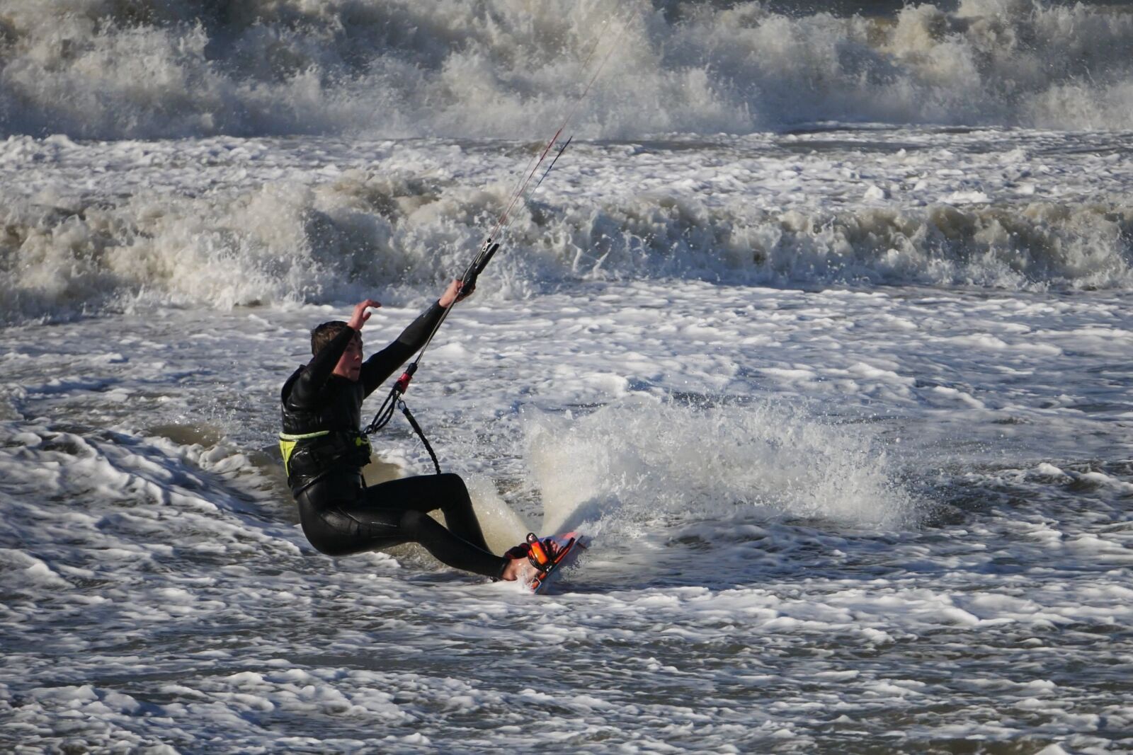 Panasonic Lumix DMC-G7 sample photo. Kite, kitesurfing, sea photography