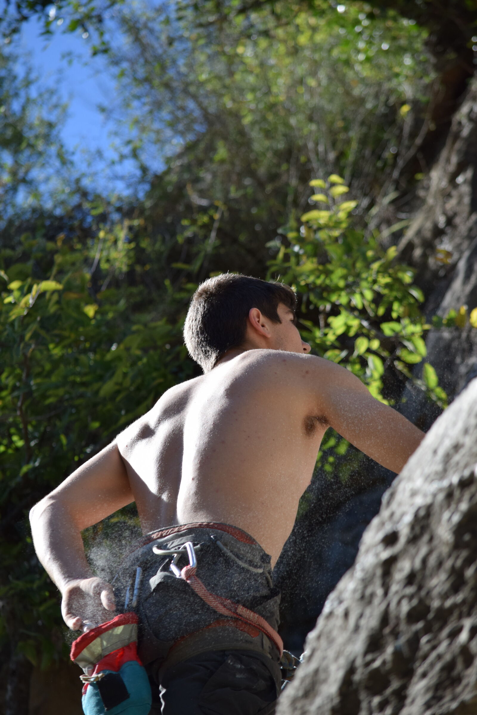 Nikon D5300 sample photo. Rock, climbing photography