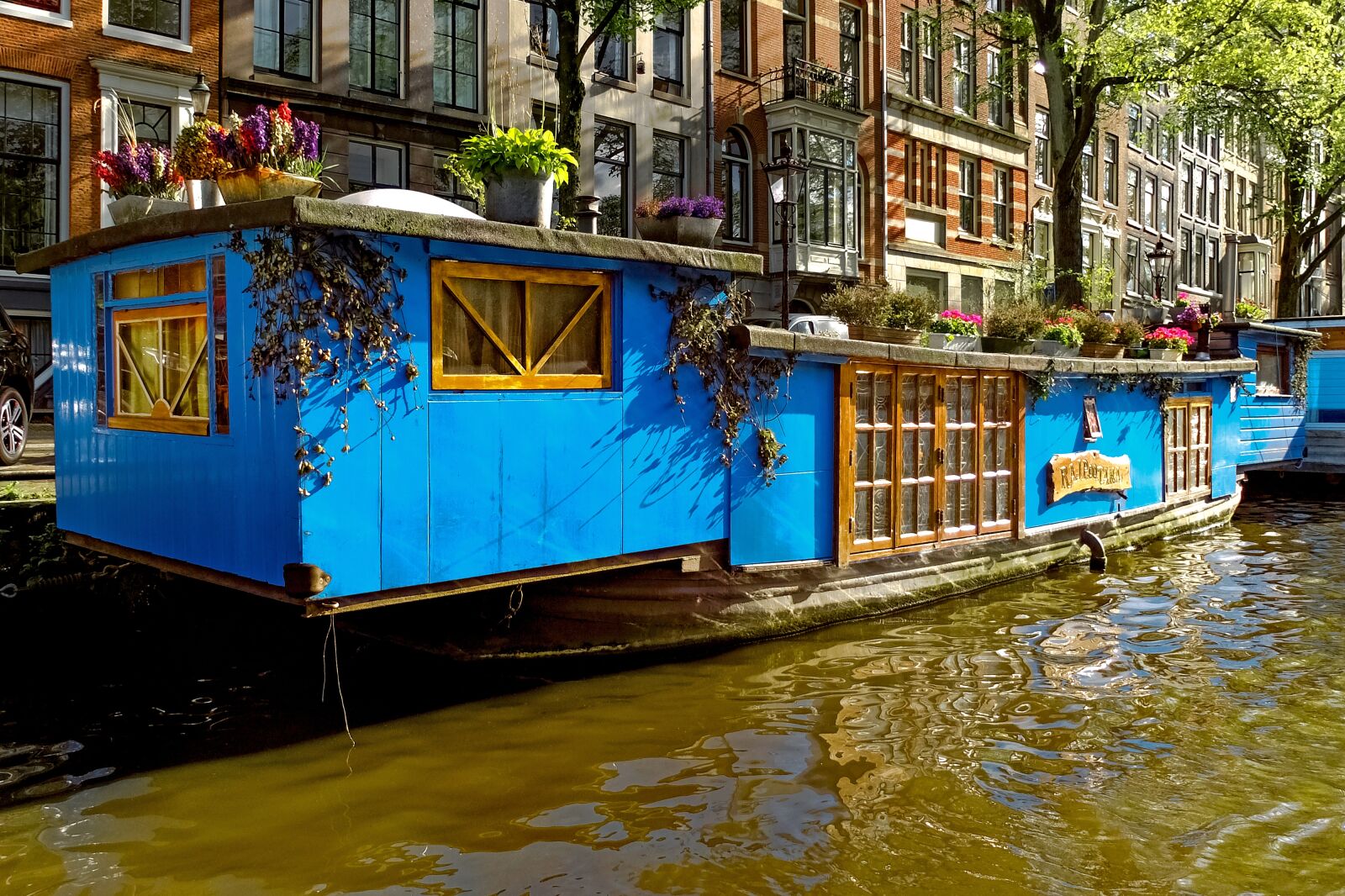 Fujifilm X30 sample photo. Barge, houseboat, boat photography