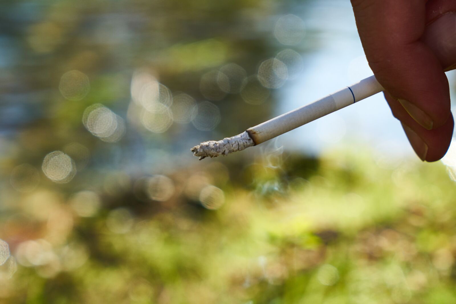 Sony a7R II sample photo. Cigarette, el, smoke photography