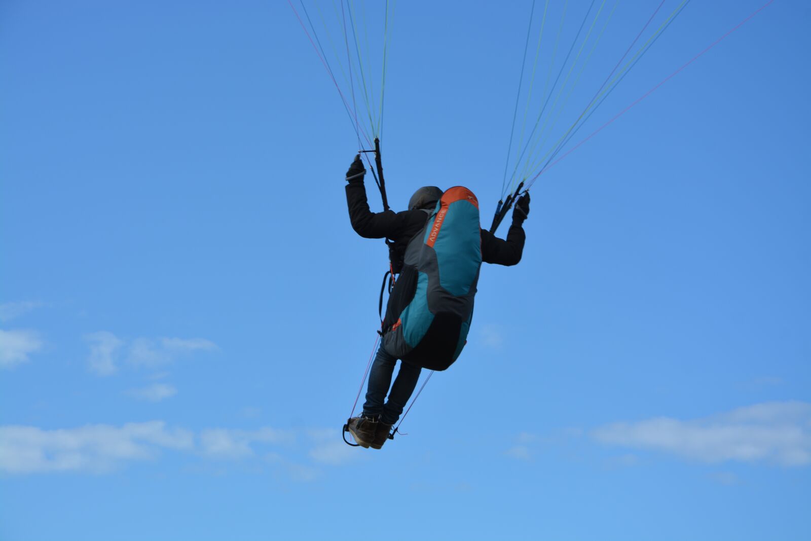 Nikon D5200 sample photo. Paragliding, paraglider, fifth wheel photography