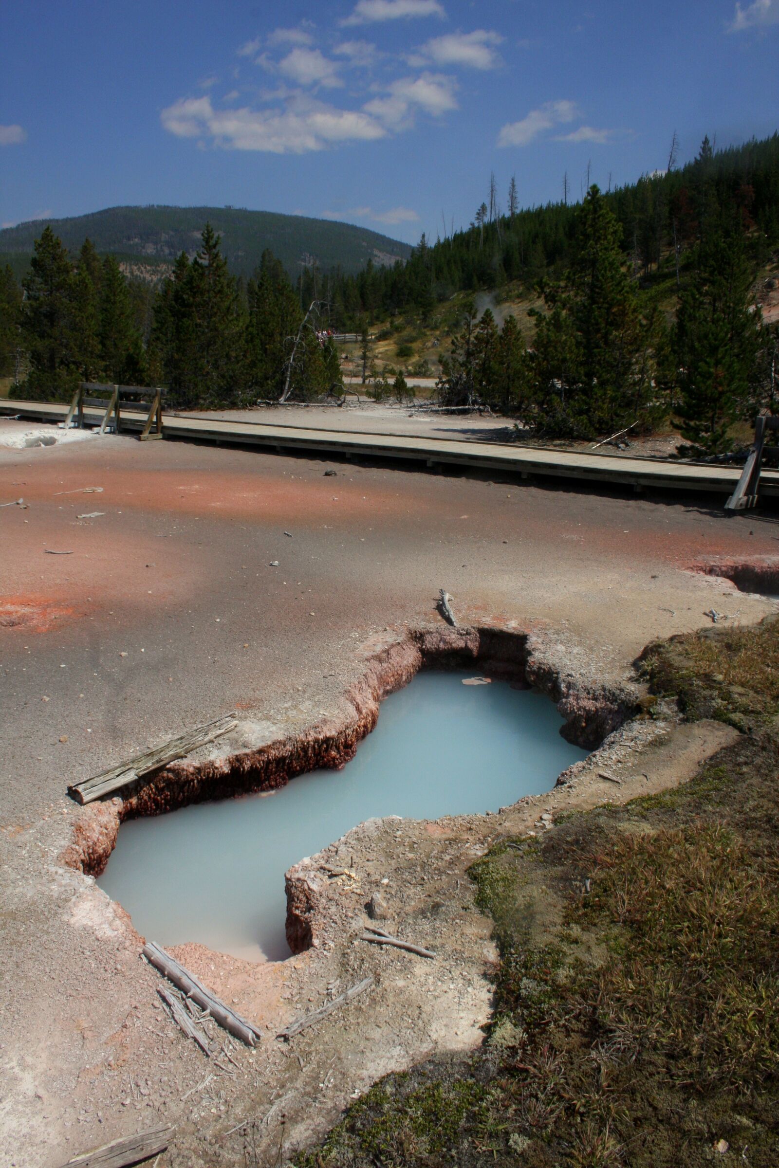 Canon EOS 40D sample photo. Yellowstone, national park, hot photography