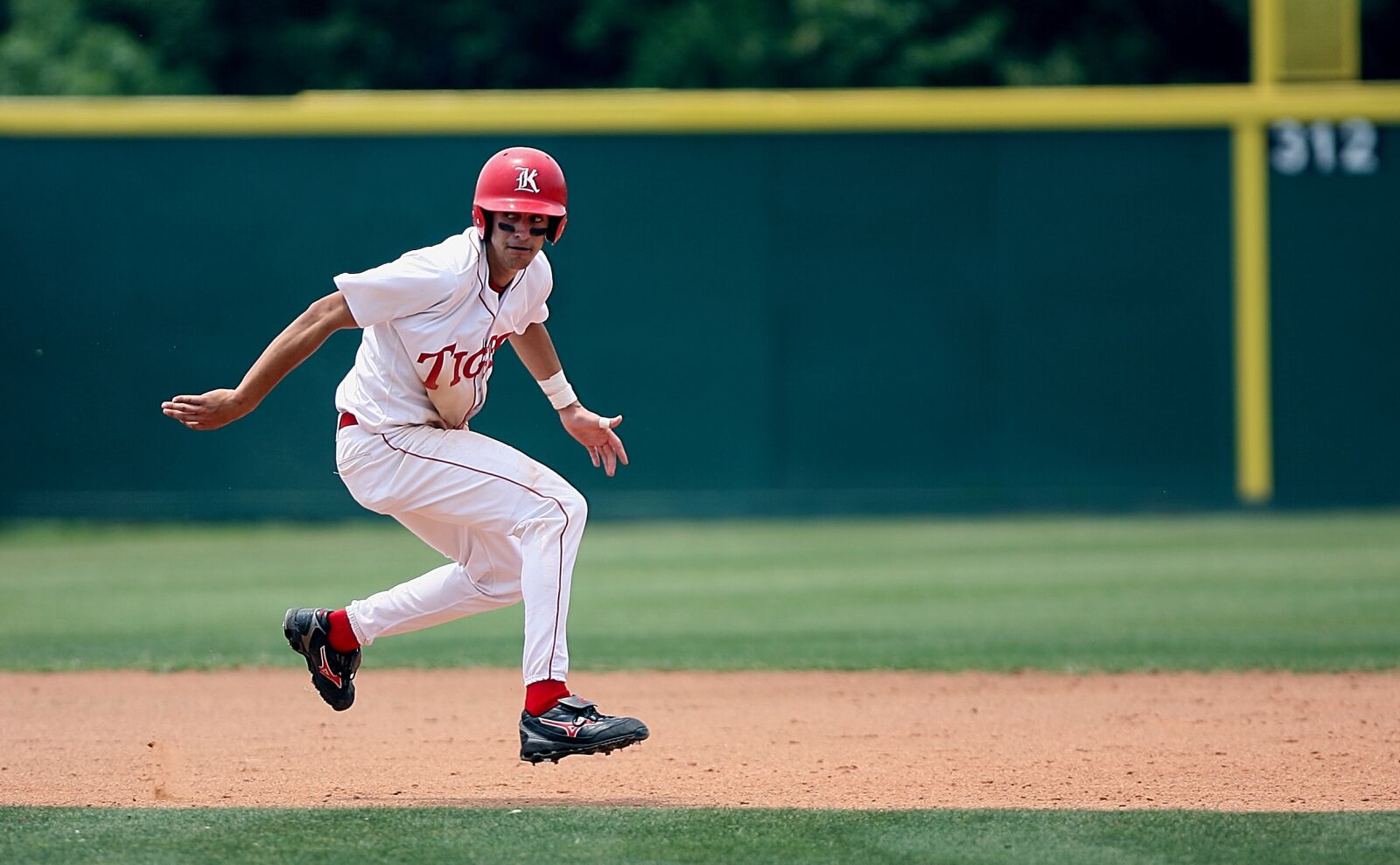 Canon EOS-1D Mark II N sample photo. Baseball, runner, infield photography