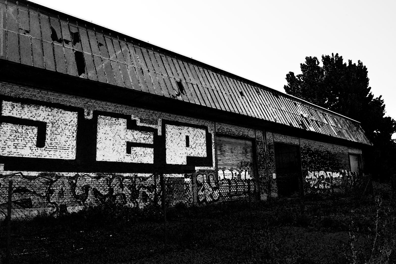 Nikon D3300 sample photo. Ruin, old, factory photography