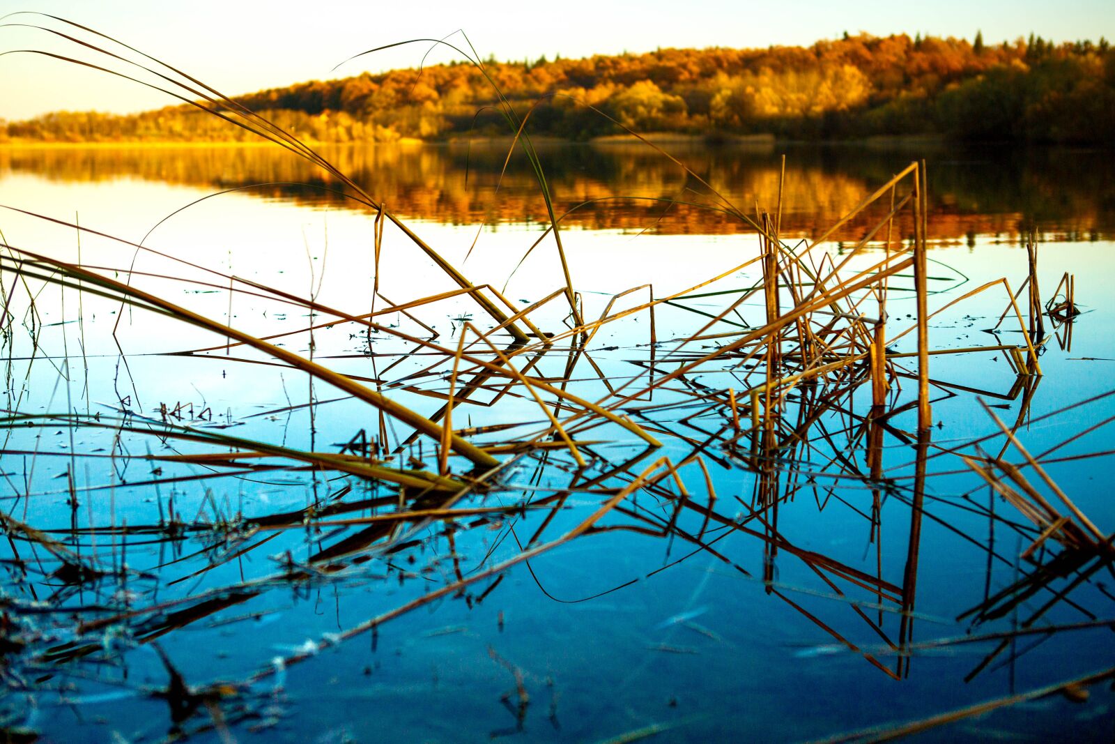 Canon EOS 5D Mark III sample photo. Lake, sky, autumn photography