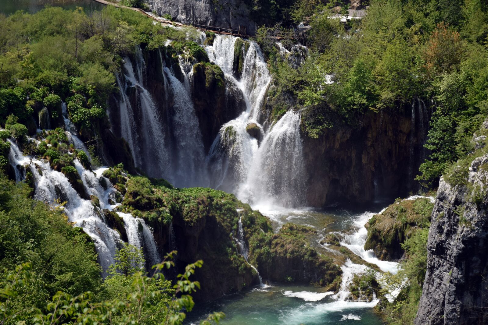 Nikon D5300 sample photo. Plitvice national park, waterfall photography
