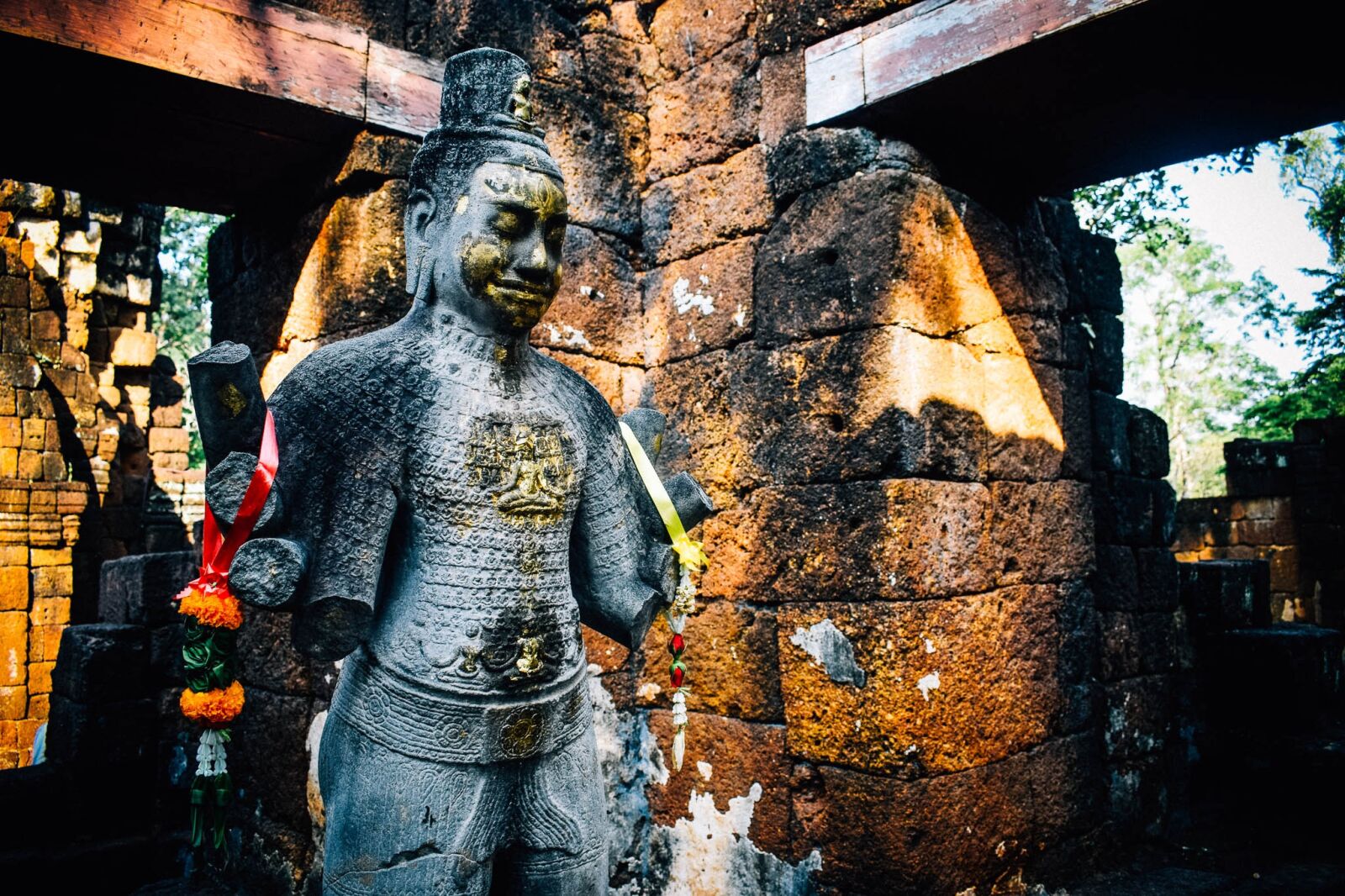 Nikon D5300 sample photo. Muang sing historical park photography