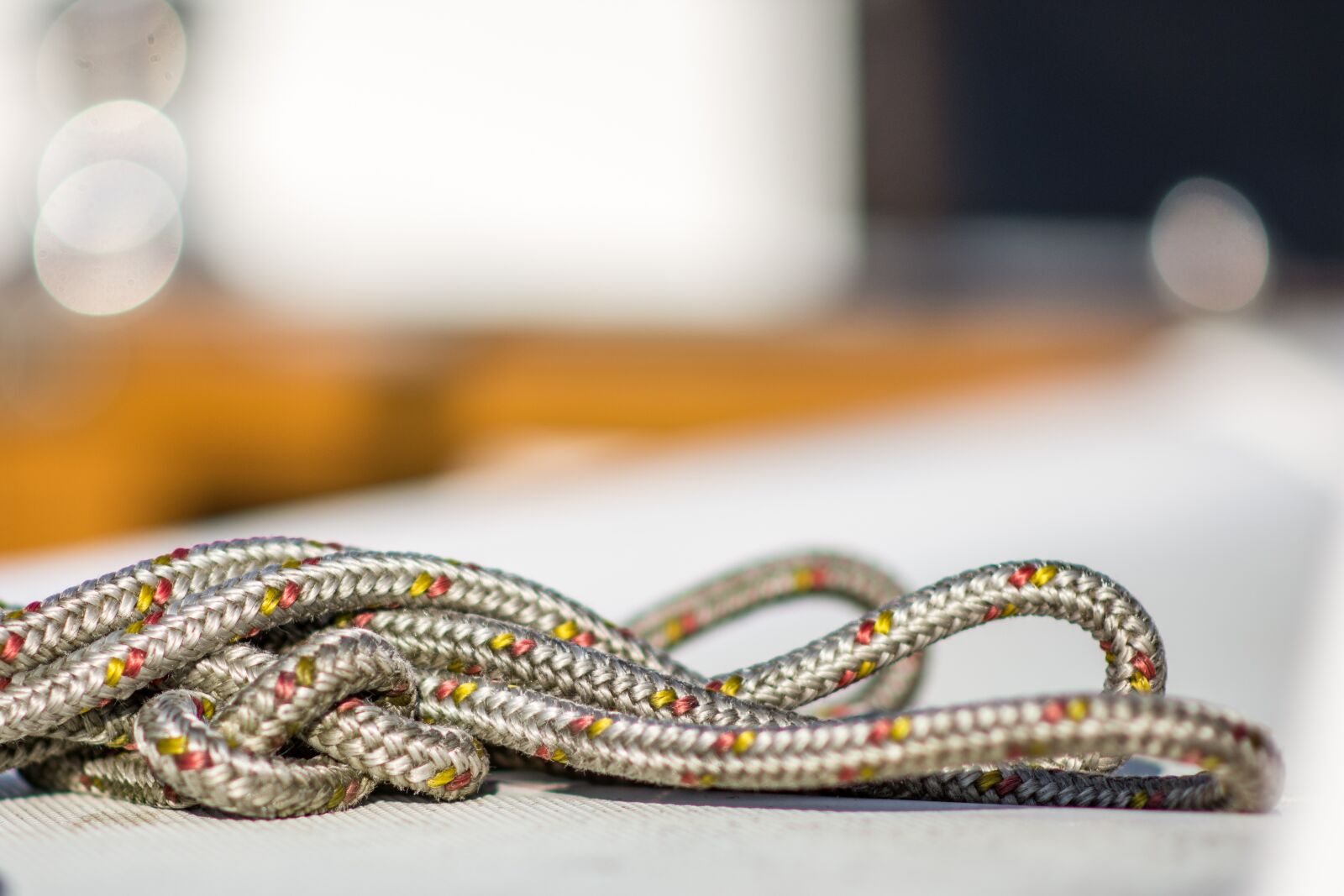 Nikon D7200 sample photo. Yachting ropes, ropes, fishing photography