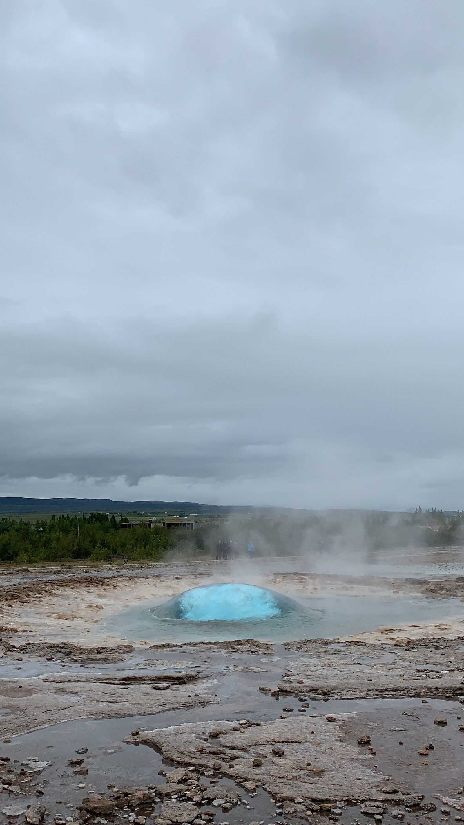 Apple iPhone XR sample photo. Iceland, geyser, landscape photography