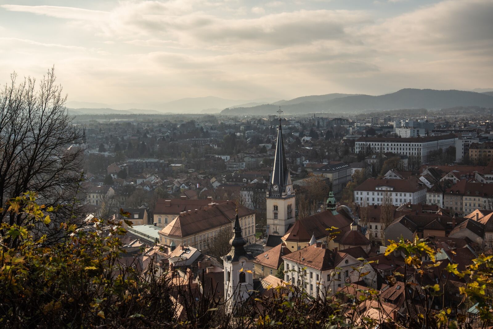 Nikon D750 sample photo. Ljubljana, winter, autumn photography