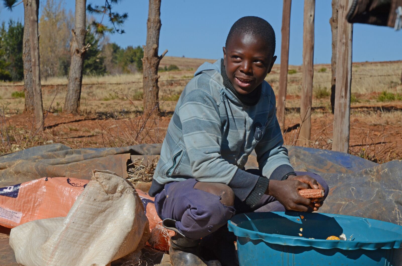 Nikon D7000 sample photo. Boy, africa, child photography