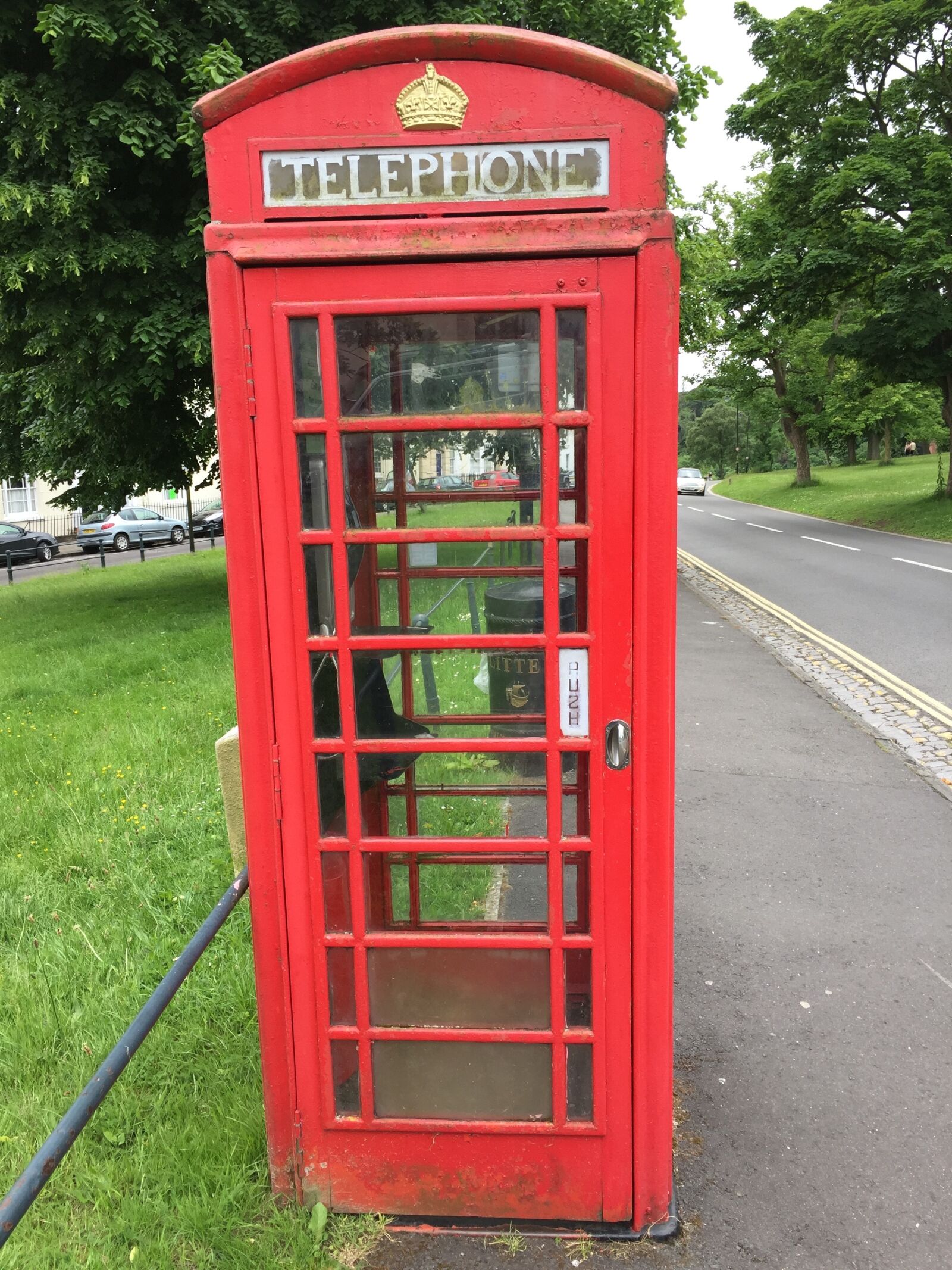Apple iPhone 6 sample photo. Phone, england, phone booth photography