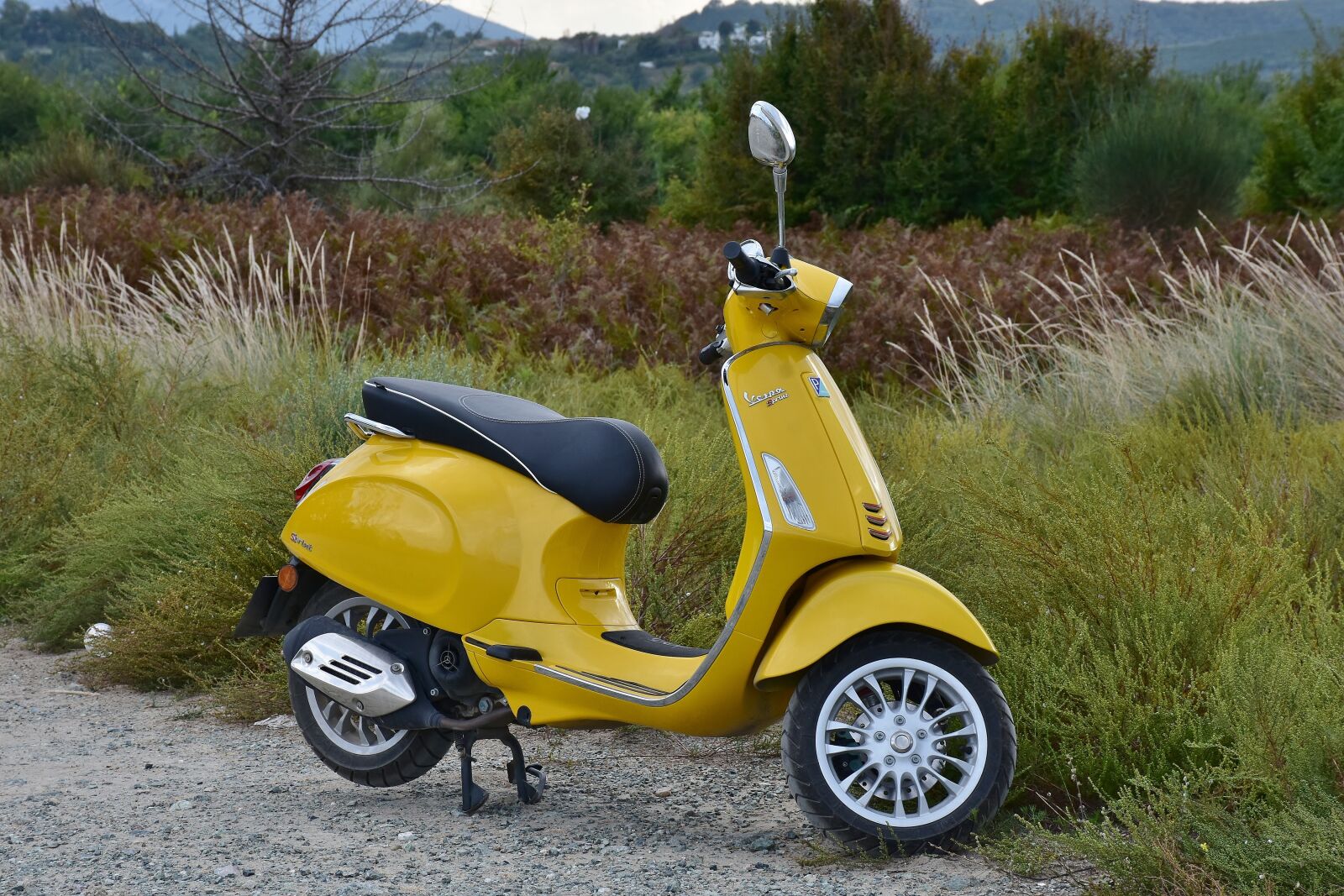 Nikon D7200 sample photo. Vespa, roller, motor scooter photography
