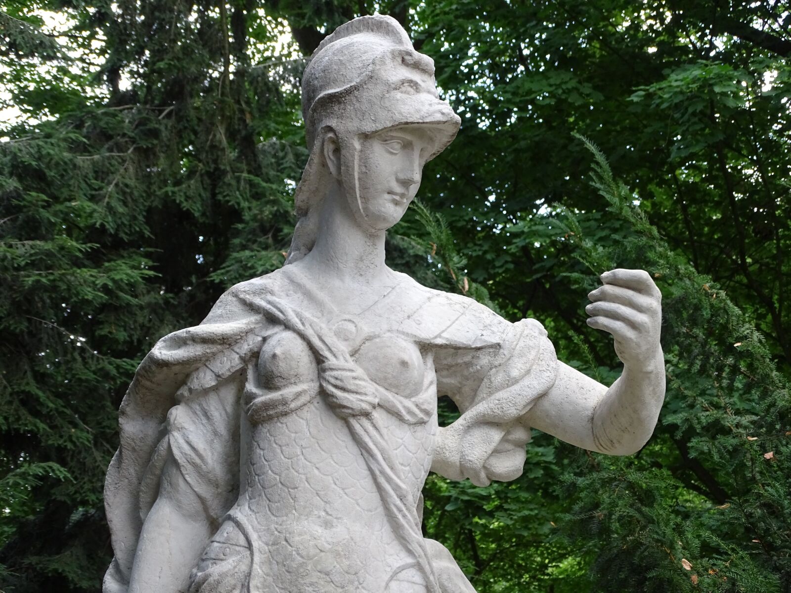 Sony Cyber-shot DSC-HX400V sample photo. Statue, white statue, white photography