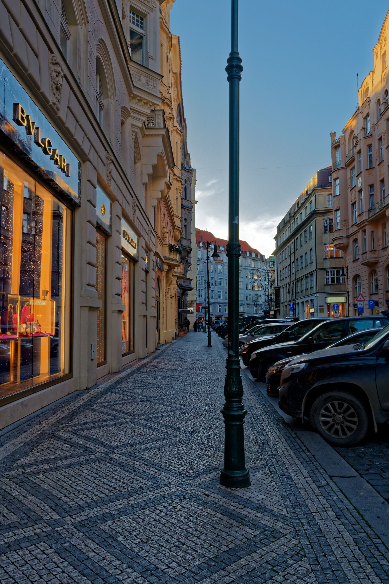 Nikon D3300 sample photo. Prague, street, bvlgari photography