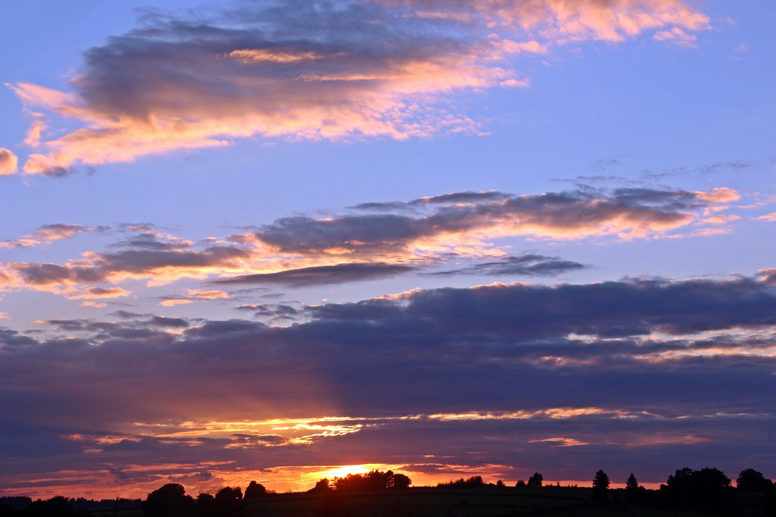 Canon EOS 650D (EOS Rebel T4i / EOS Kiss X6i) sample photo. Sunset, sun, abendstimmung photography