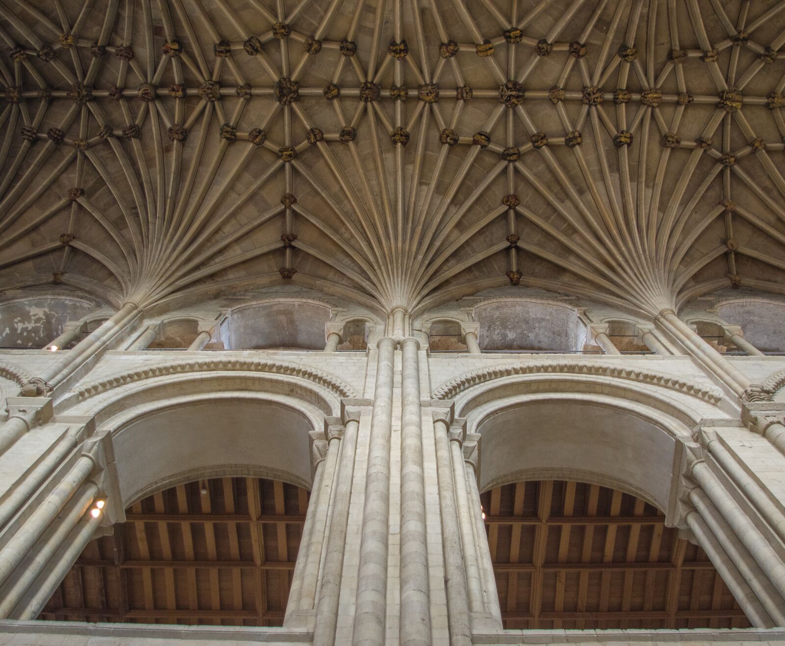 smc PENTAX-DA L 18-55mm F3.5-5.6 sample photo. Cathedral, norwich, vault photography